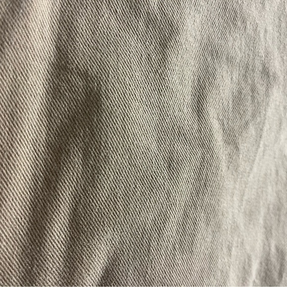 GAP sz 8 Khaki High Rise Crop Wide Leg Cotton - Picture 7 of 7